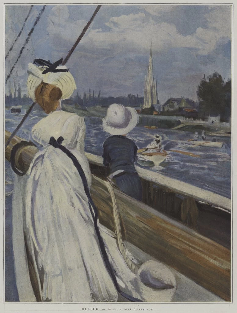 Nel porto di Harfleur
